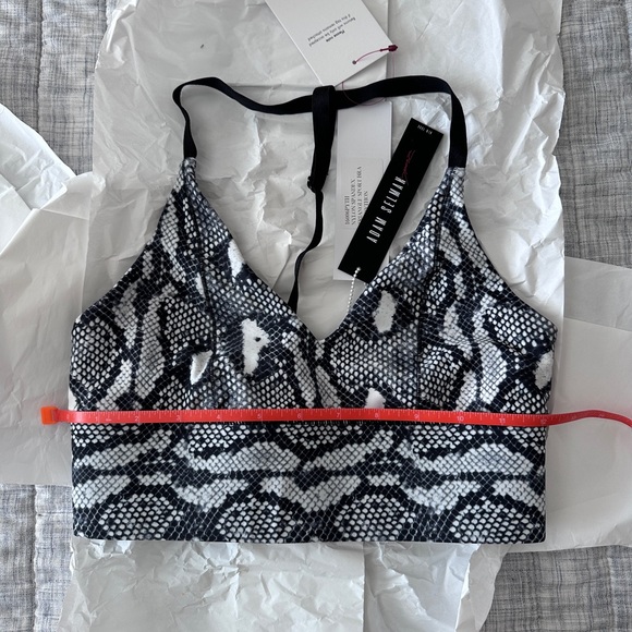 Adam Selman Sports Bra Python Snake Reptile Print NWT Size S - Picture 5 of 8